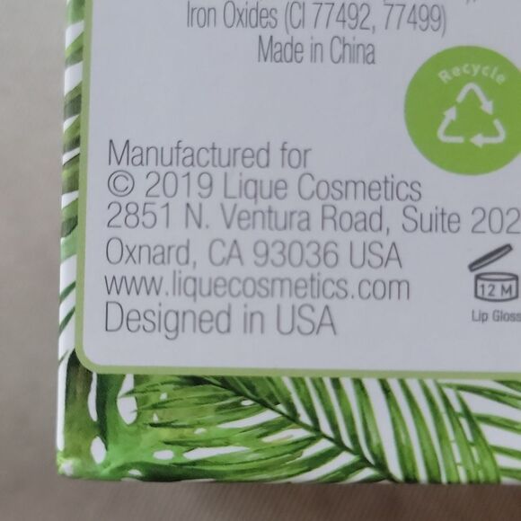 Lique Gloss in HIGH ROLLER Vegan Nourishing Lip Goss - Picture 9 of 11